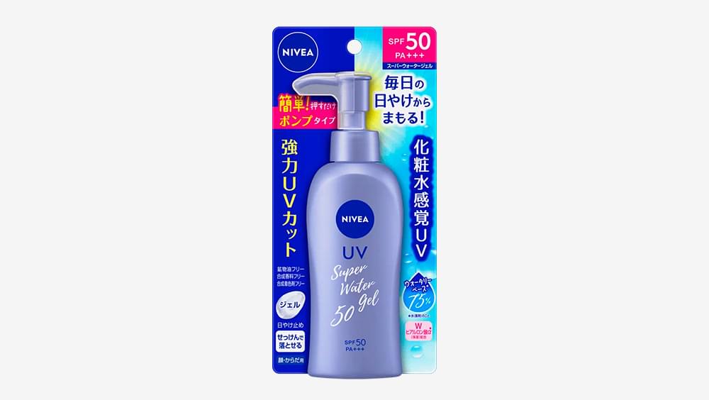 妮維雅 NIVEA 防曬水感凝膠，有如化妝水般清爽的防曬乳 