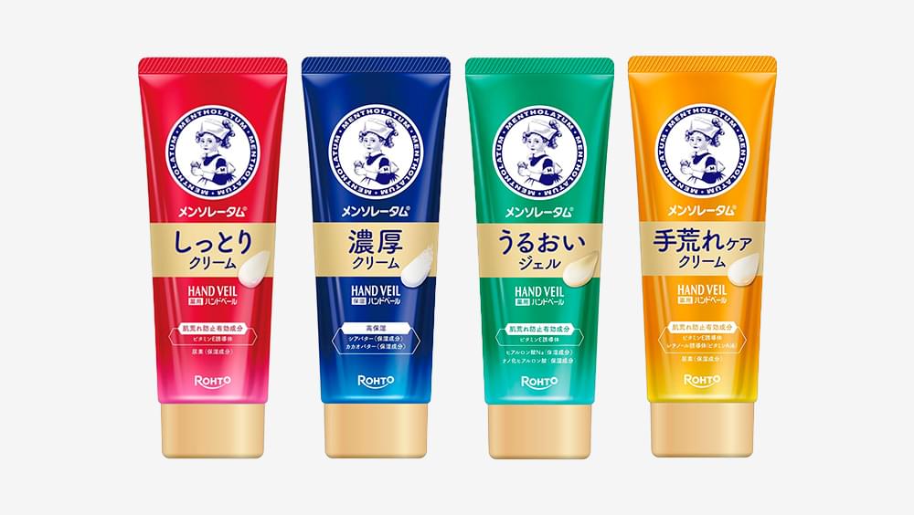 日本曼秀雷敦 Hand Veil 護手霜，有多重功效可選