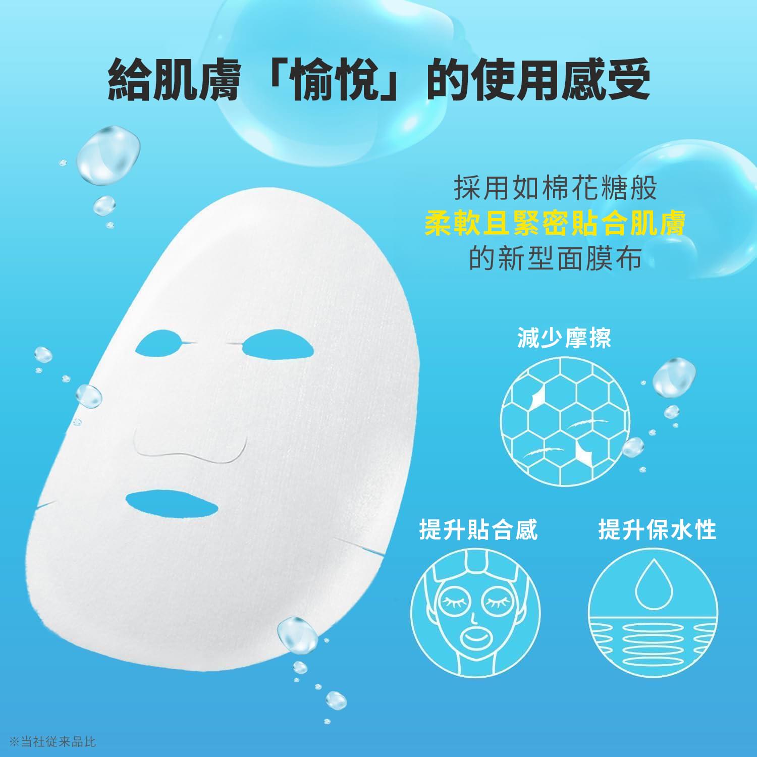 LuLuLun Pure everys 保濕面膜布柔軟如棉花糖