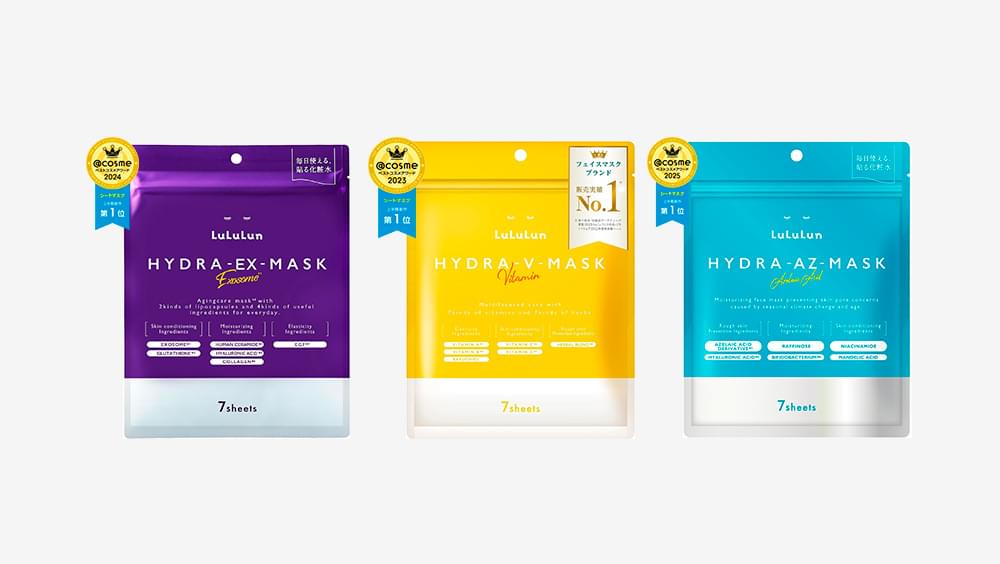 日本大人氣必買面膜 LuLuLun HYDRA 面膜系列 (外泌體/菸鹼醯胺/杜鵑花酸)